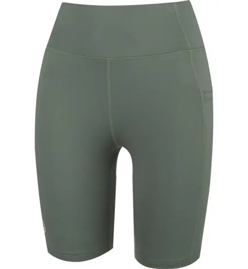 Session 2 W Mid - pantaloni corti arrampicata - donna Green