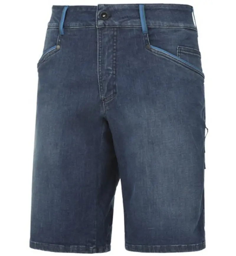 Session M Denim - pantaloni corti arrampicata - uomo Blue