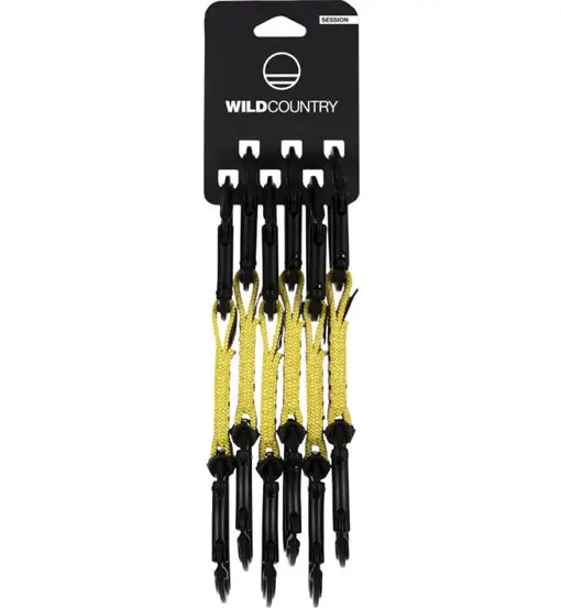 Session Quickdraw 6 Pack - set rinvii Yellow