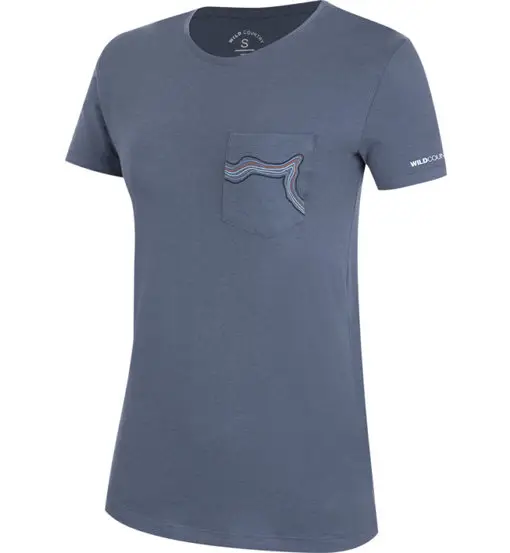Wild Country T-shirt Donna Blu 2680298