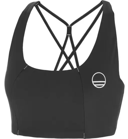 Spotter - reggiseno sportivo a basso sostegno - donna Black