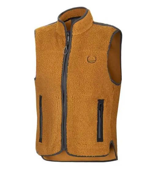 Spotter W - gilet in pile - donna Brown