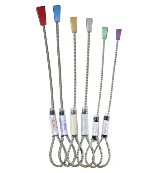 Superlight Rocks Set 1-6 - nuts/camme Mixed