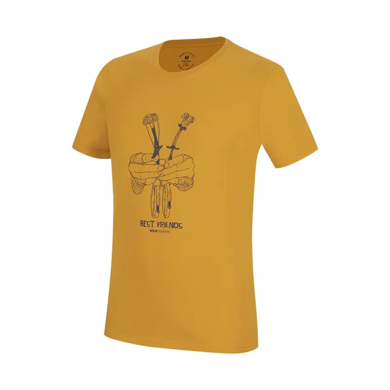 T-Shirt Flow Giallo Uomo S