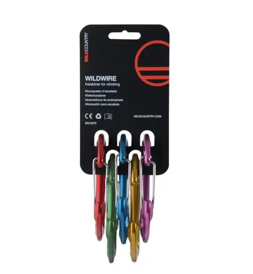 Wildwire Rack Set - set moschettoni Multicolor