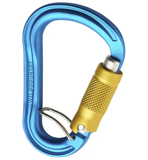 Xenon HMS Trilock Belay - moschettone Blue