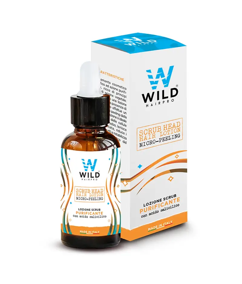 Wild - Lozione scrub purificante 100 ml