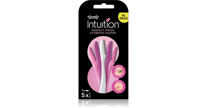 Intuition Perfect Finish rasoio per sopracciglia 5 pezzi