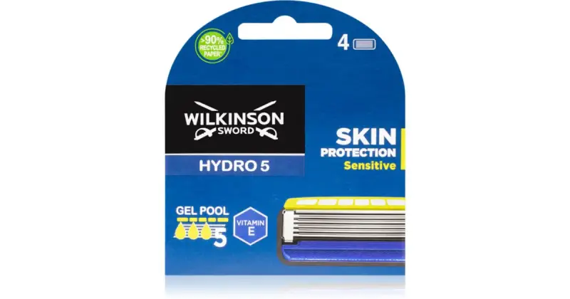 Testina di ricambio Hydro 5 Skin Protection Sensitiv e 4 pz