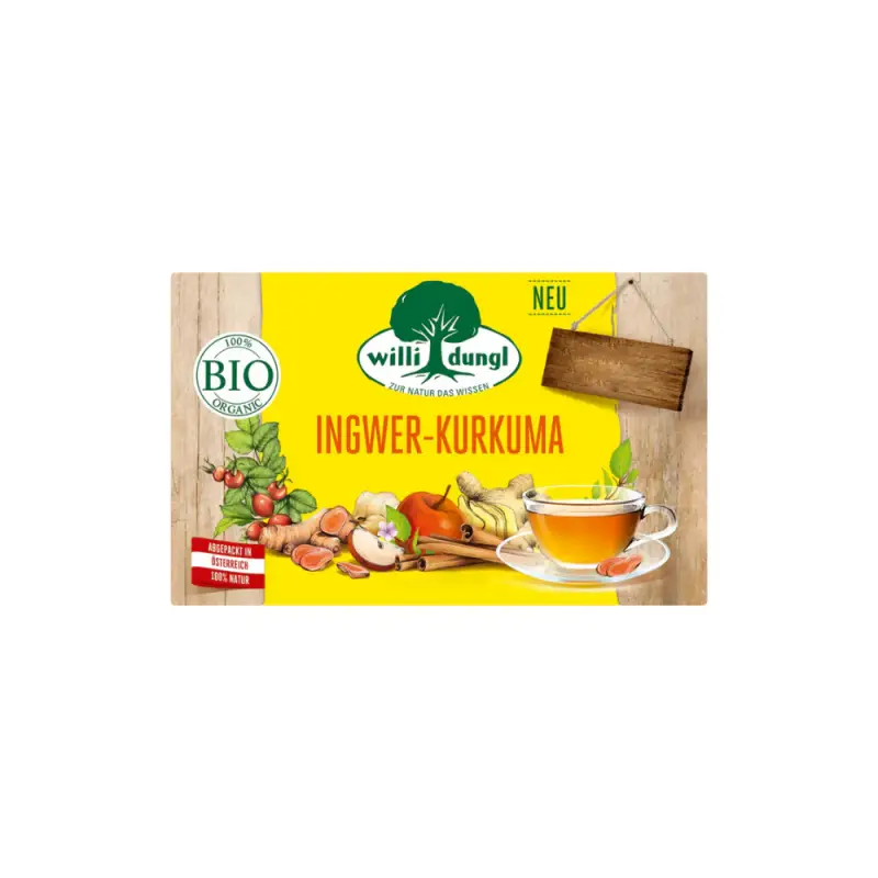 Tisana Bio Zenzero E Curcuma, 40 G