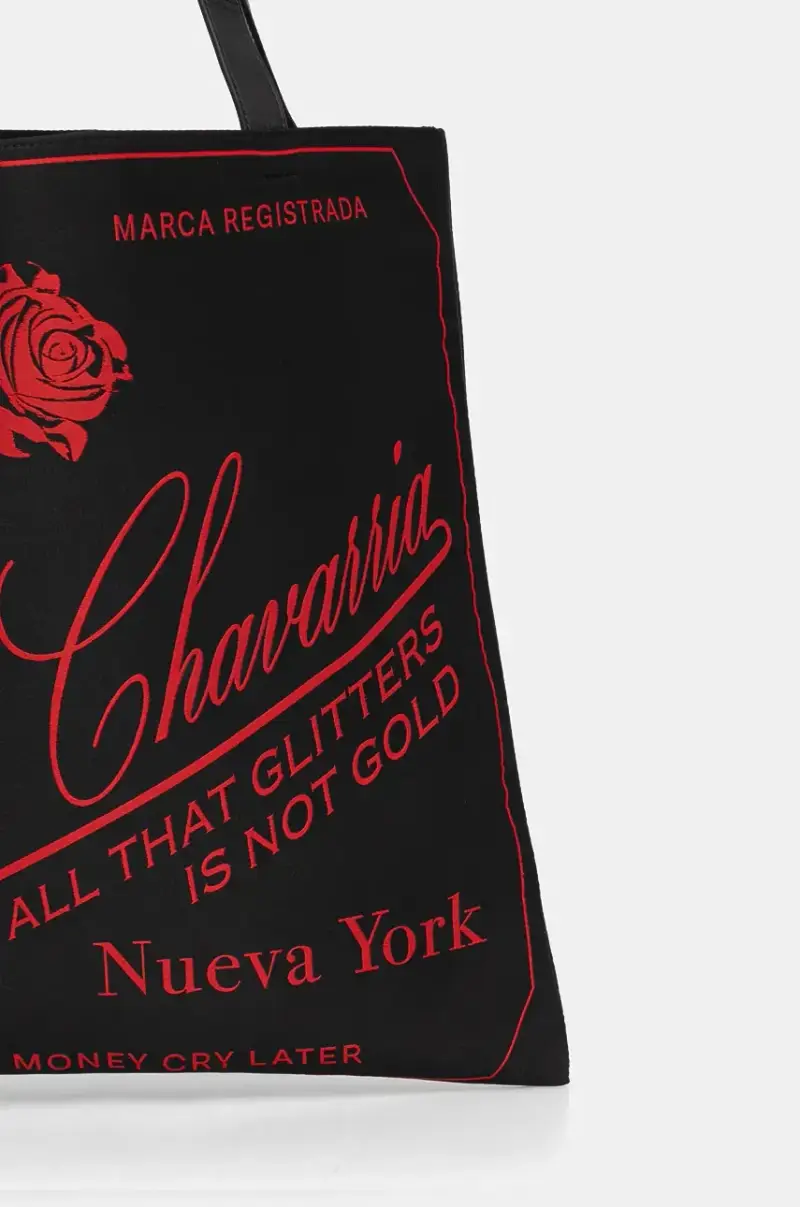 borsa Casa de Chavarria colore nero WCASC0028-001 miniatura 3