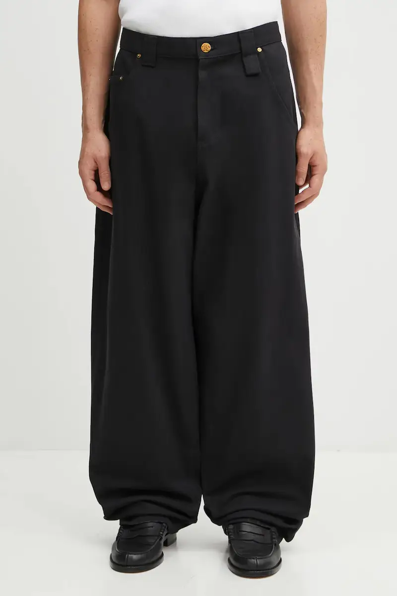 WILLY CHAVARRIA Jeans Uomo Nero 3474187