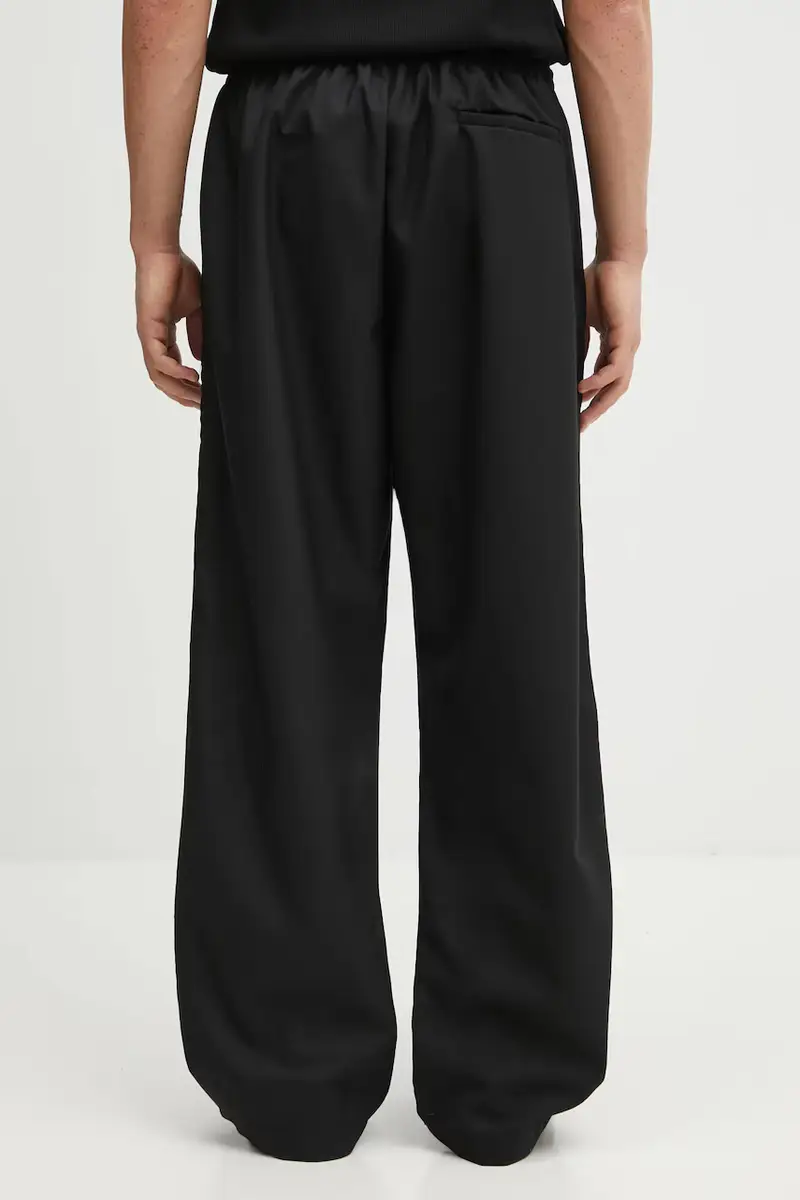 pantaloni in lana Ruff Rider uomo colore nero WCBTM0067-001 miniatura 3