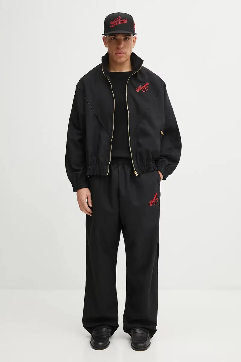 pantaloni in lana Ruff Rider uomo colore nero WCBTM0067-001 miniatura 5