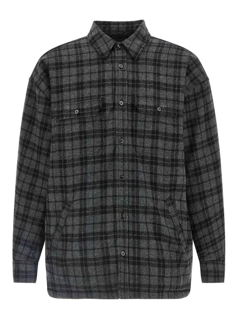 Sovracamicia imbottita Grigio