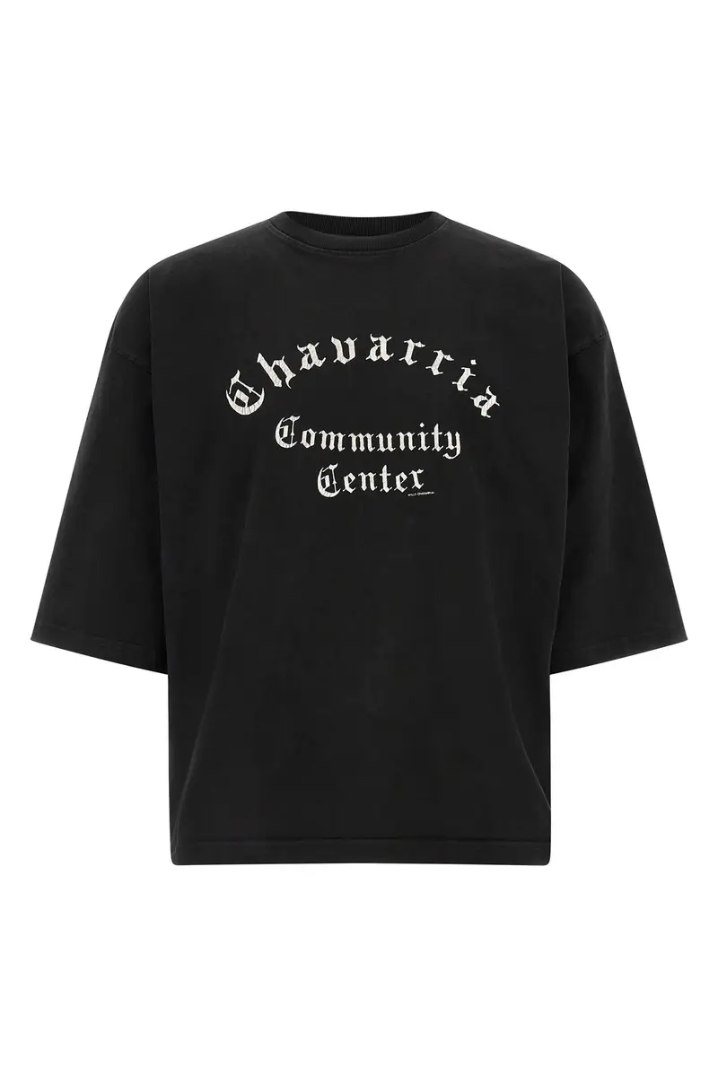 T-Shirt Chavarria Community Center - Buffalo Nero