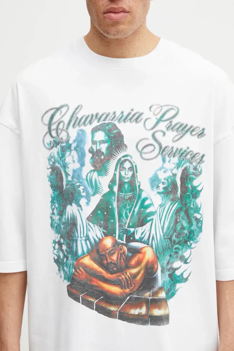 WILLY CHAVARRIA T-shirt Uomo Bianco 3474023 miniatura 4