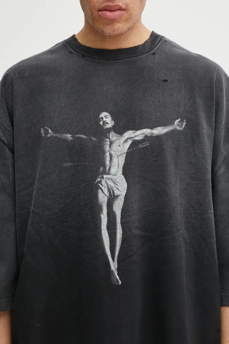 WILLY CHAVARRIA T-shirt Uomo Nero 3474191 miniatura 4