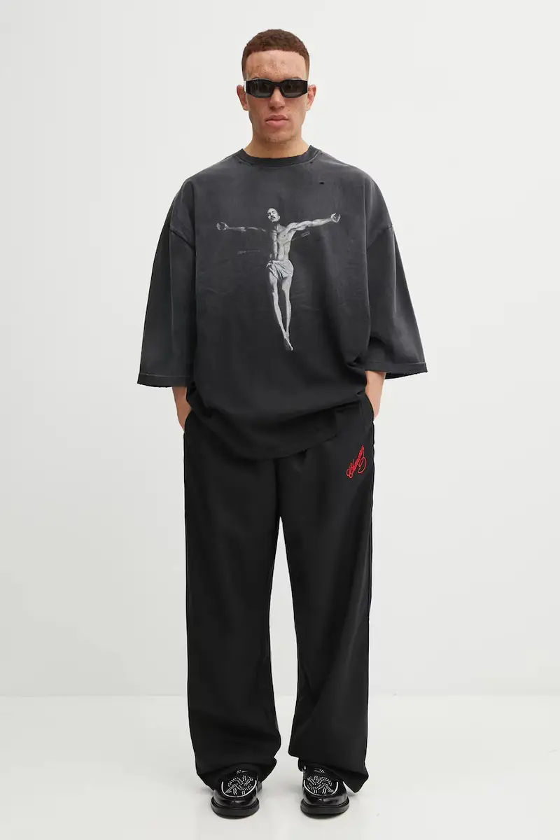 WILLY CHAVARRIA T-shirt Uomo Nero 3474191 miniatura 5