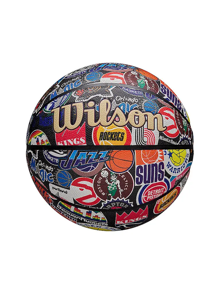 Pallone da basket NBA All Team Retro multicolore