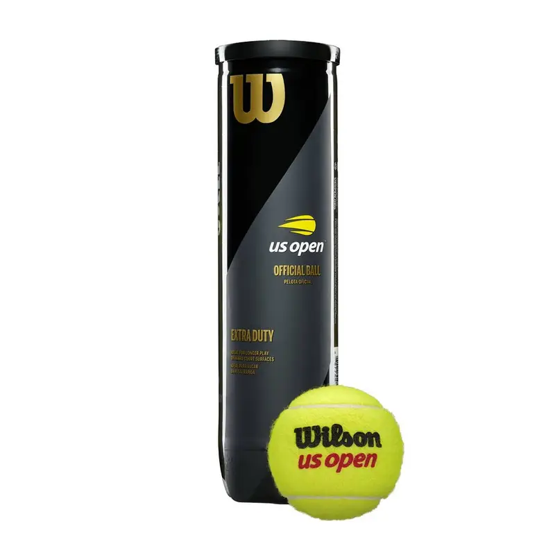 Tubo Di Palline Da Tennis X4 Us Open Giallo TU