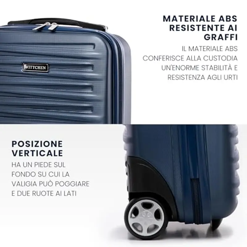 WITTCHEN Valigia rigida Donna Blu 1918174 miniatura 3