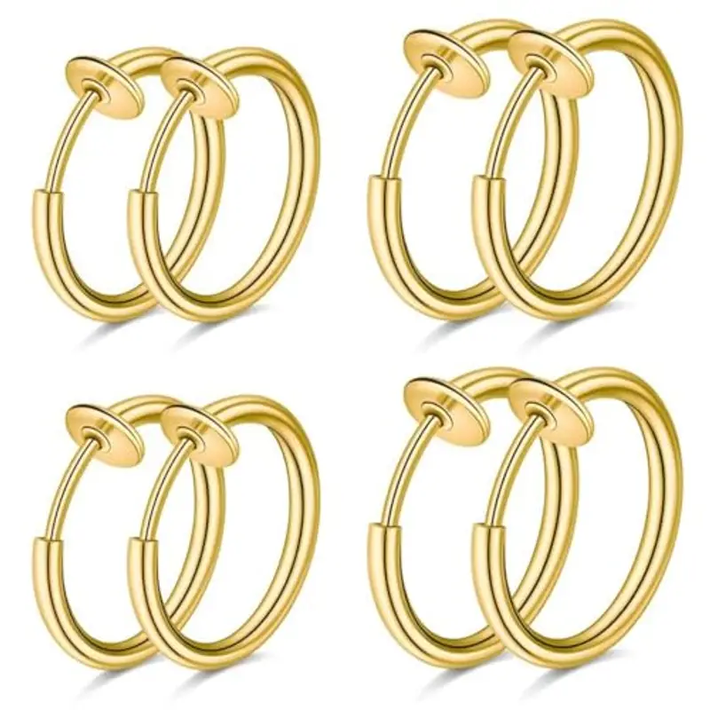 WKRTDY Orecchini Uomo Oro 1597801