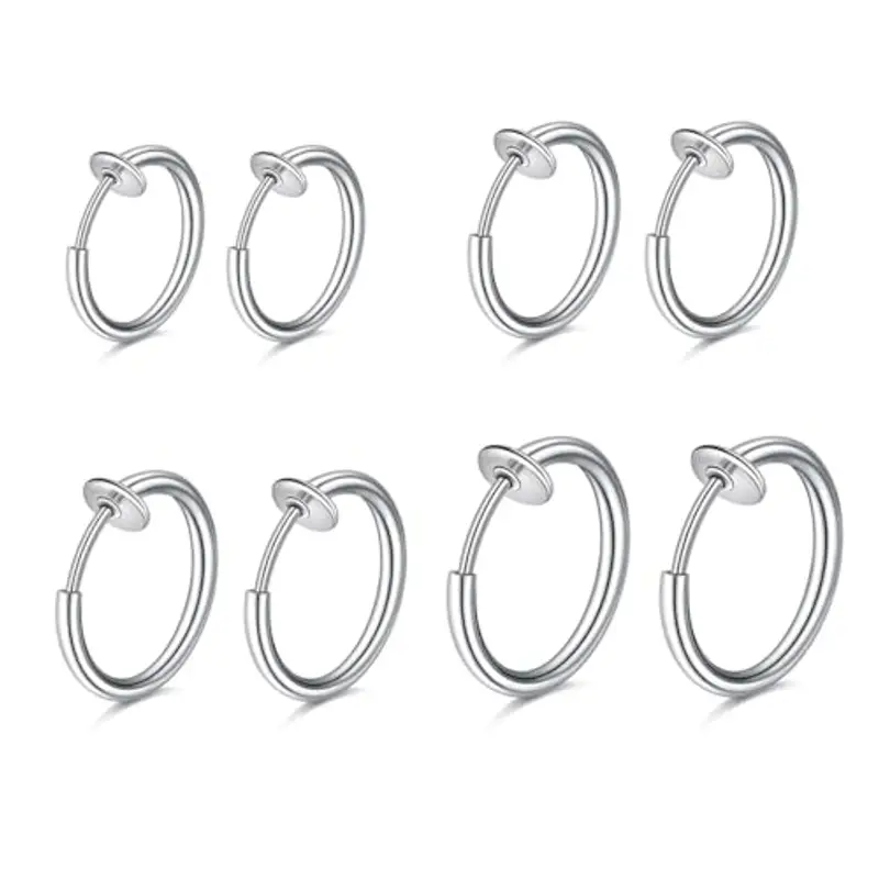 WKRTDY Orecchini Uomo Argento 1602936