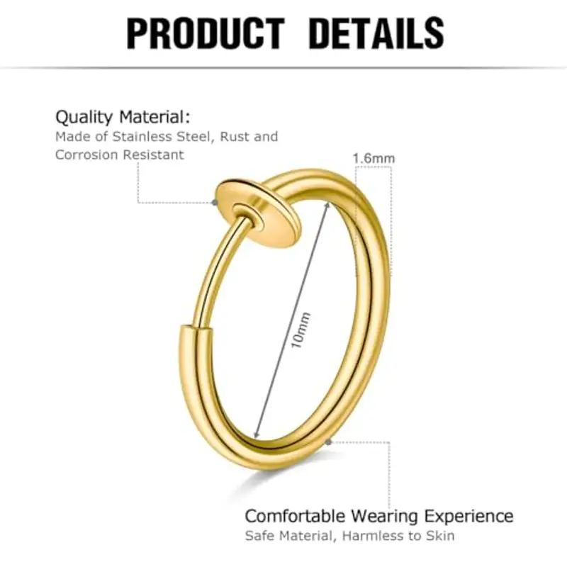 WKRTDY Orecchini Uomo Oro 1382375 miniatura 2