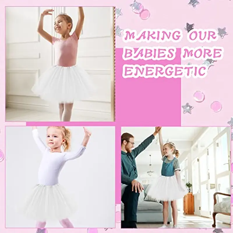 WLLHYF Tutù Gonna A 3 Strati, In Tulle, A Forma Di Stella, Per Balletto Per Bambini, Per Natale Feste Di Compleanno miniatura 3