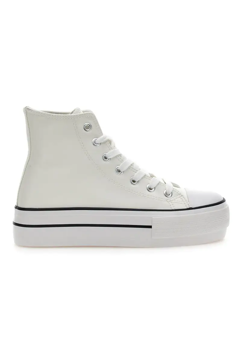 Sneakers Flatform W Max 700 Bianche [BIANCO]