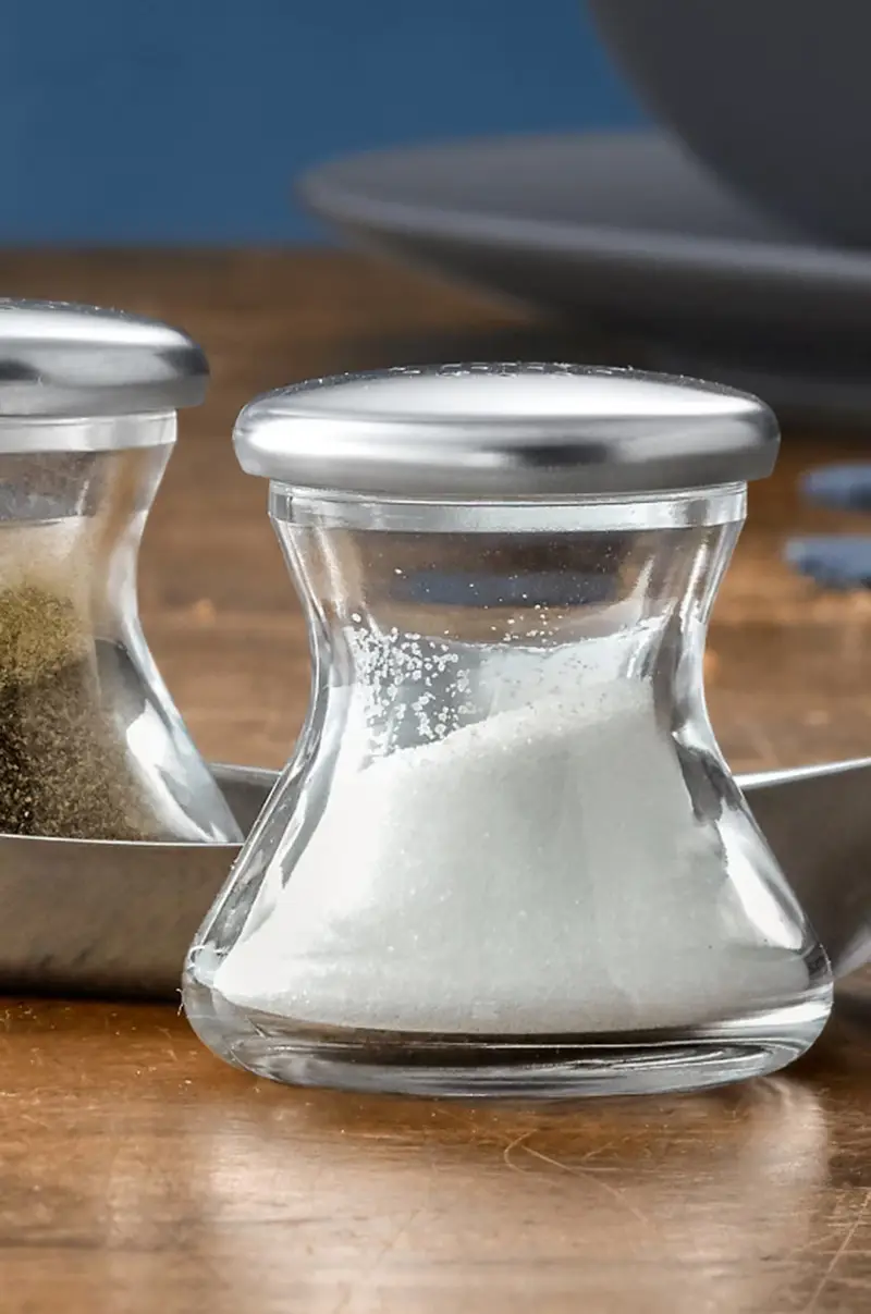 saliera e pepiera con supporto Wagenfeld Grigio miniatura 5