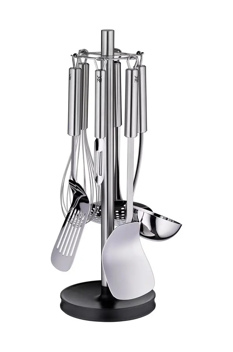 set accesori da cucina con supporto Profi Plus (7-pack) Grigio