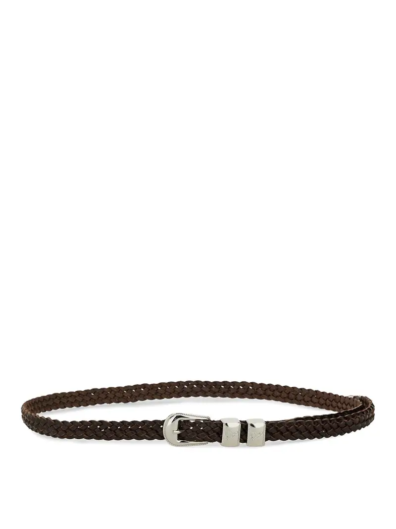 Cintura in pelle Marrone