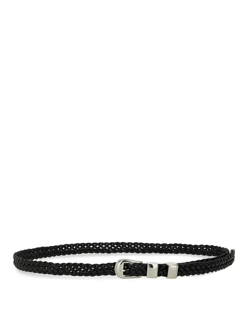 Cintura in pelle Nero