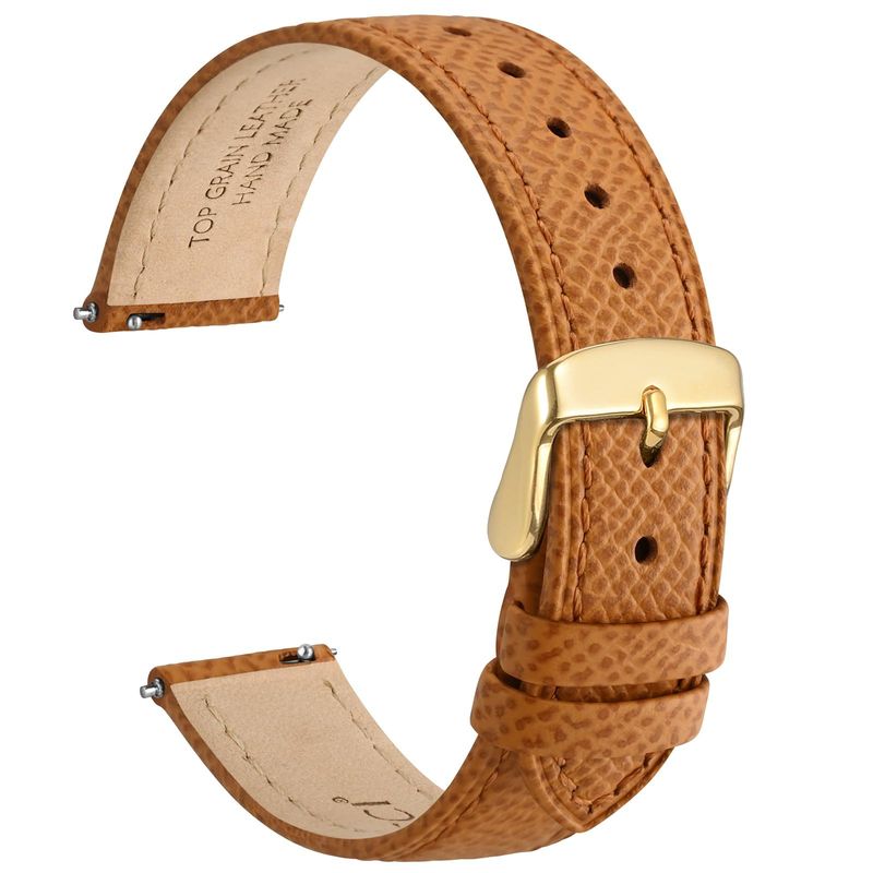 WOCCI CINTURINO Orologio Donna 14mm Pelle Albicocca Tan