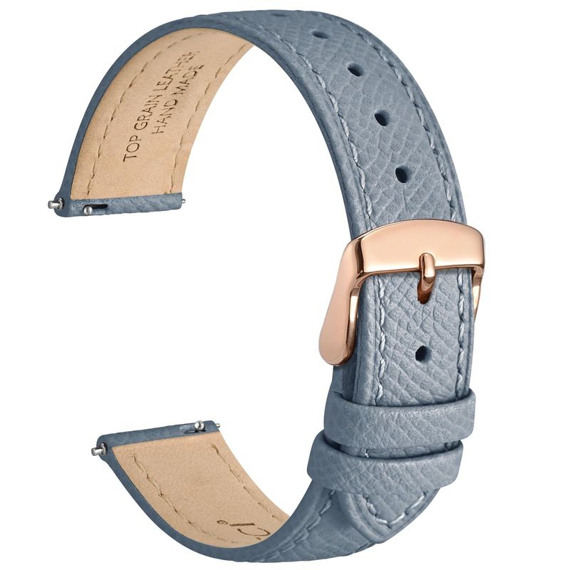 WOCCI Cinturino Orologio Donna Pelle Grana 14mm - Oro Rosa