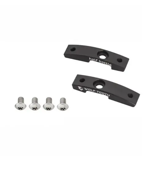 B-Rad half bottle adapter - adattatore portaborraccia Black