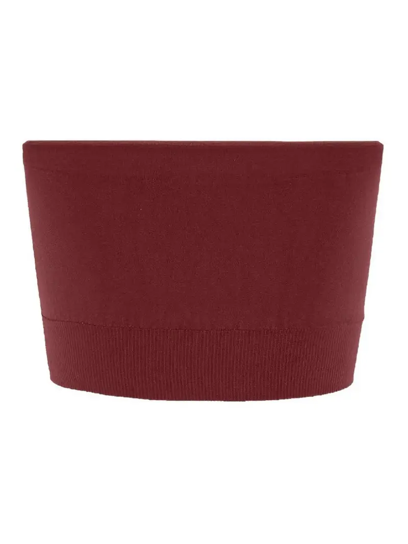 Top senza cuciture Rosso Scuro