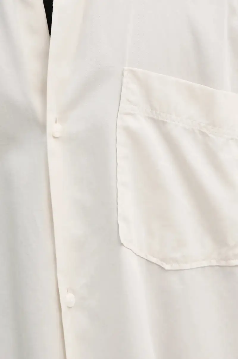 camicia in cotone Beige miniatura 5