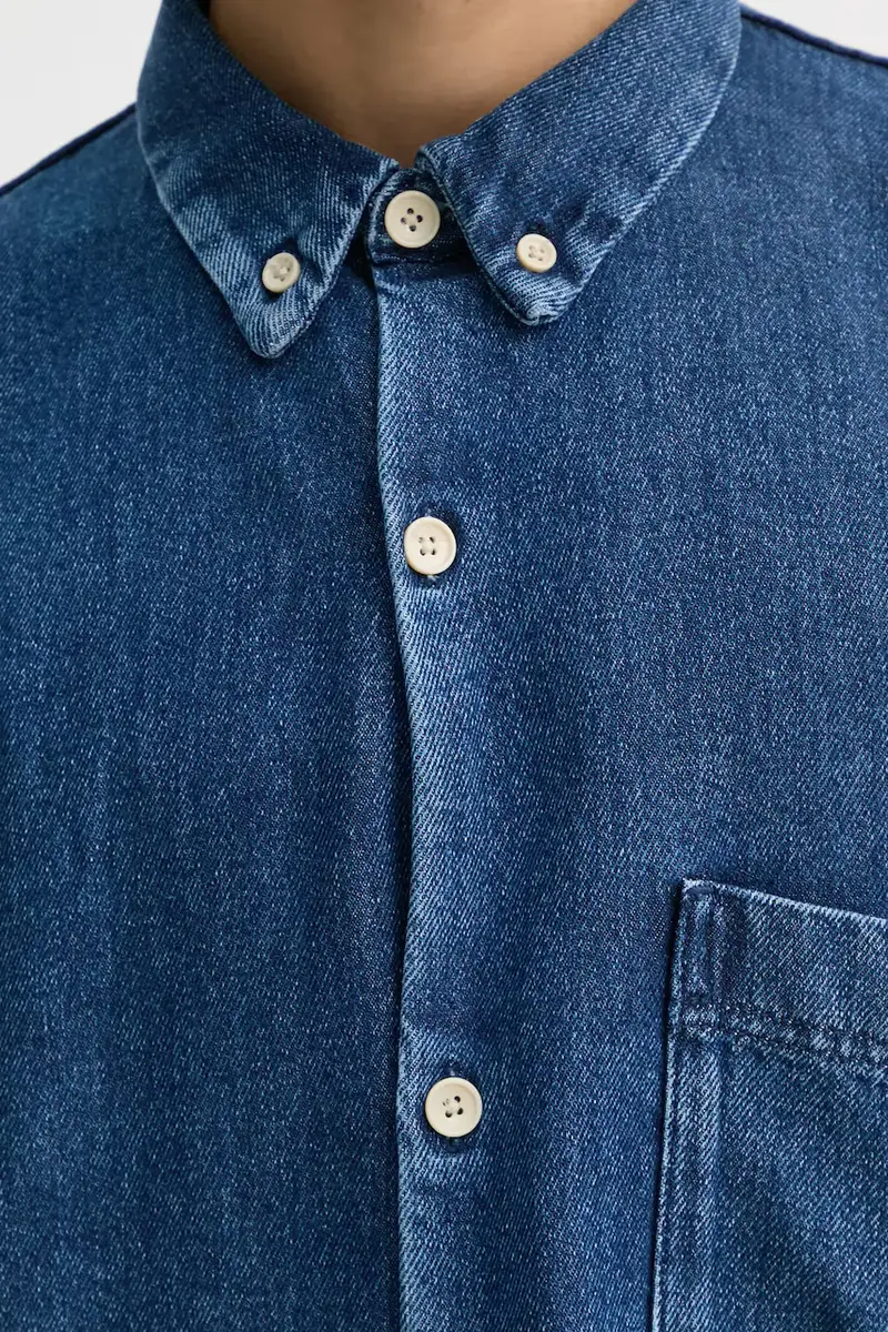 camicia uomo colore blu navy 3621-15162 miniatura 2