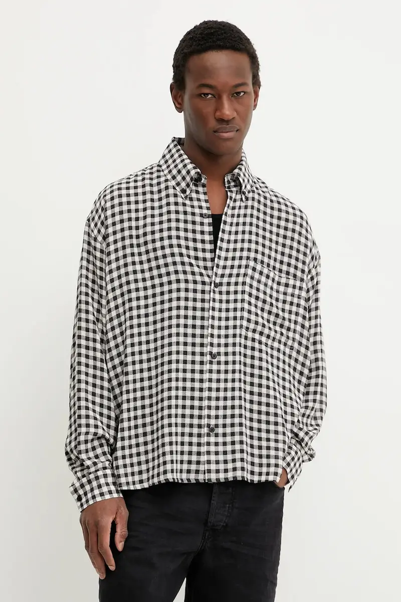 camicia uomo colore nero 3550-14274