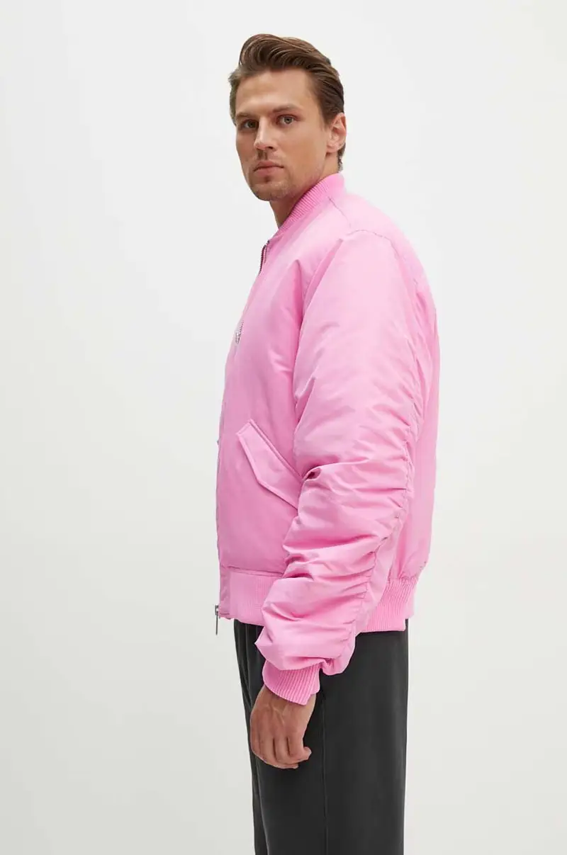 giacca bomber uomo colore rosa 3040-13033