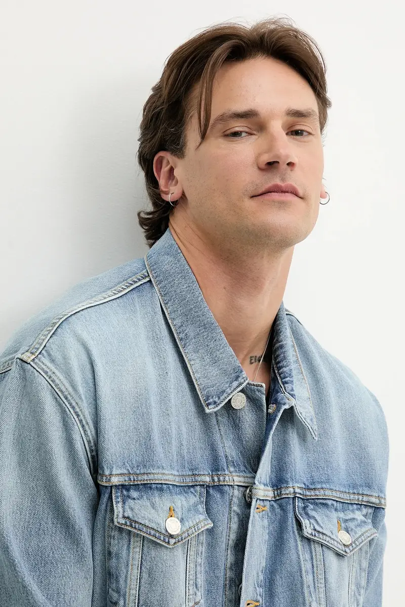 giacca di jeans colore blu 3654-15028 miniatura 5