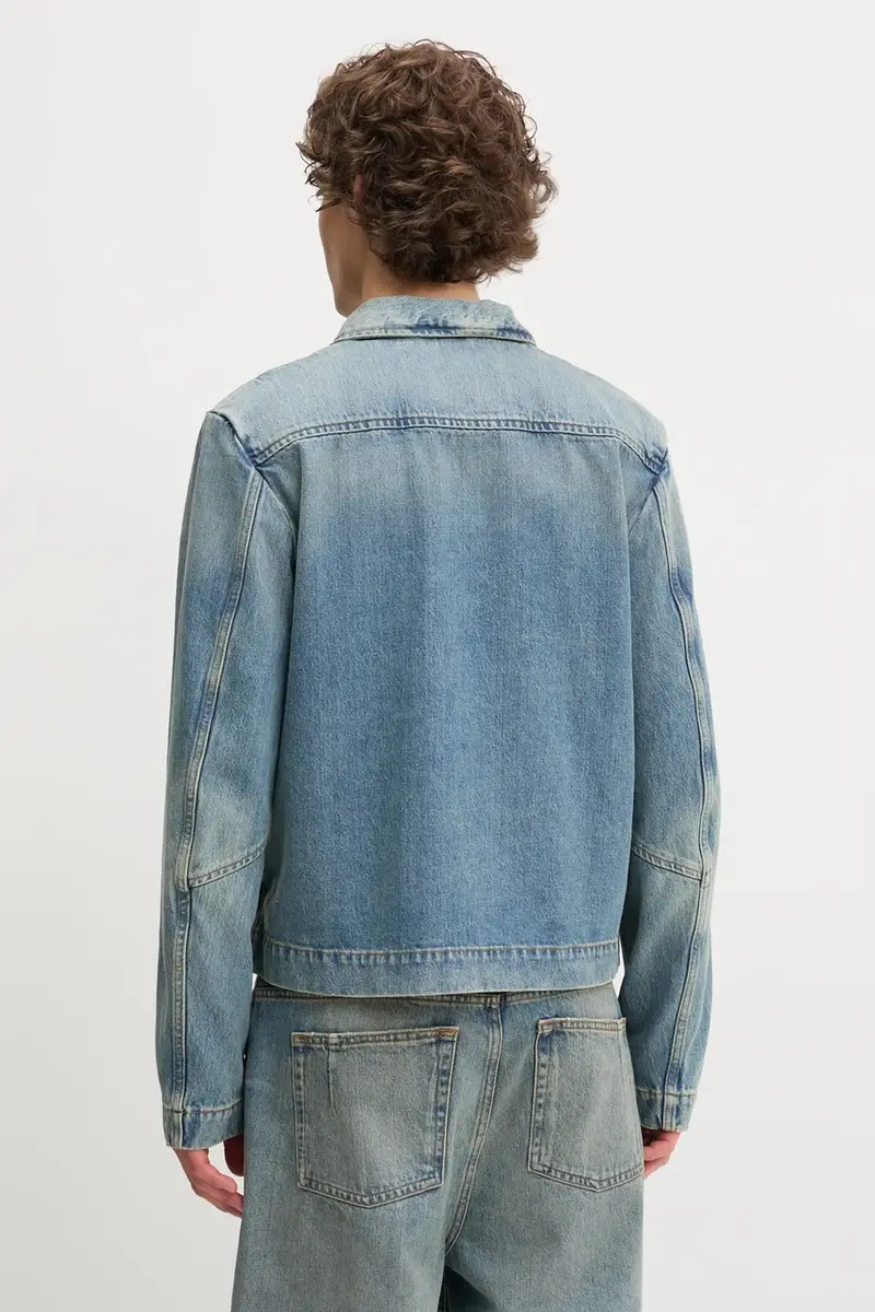 giacca di jeans colore blu 3753-15028 miniatura 3