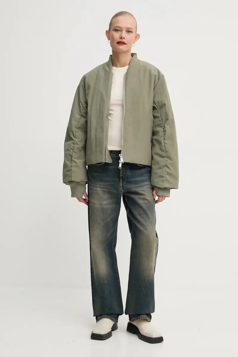 giacca donna colore verde 3349-13041 miniatura 2