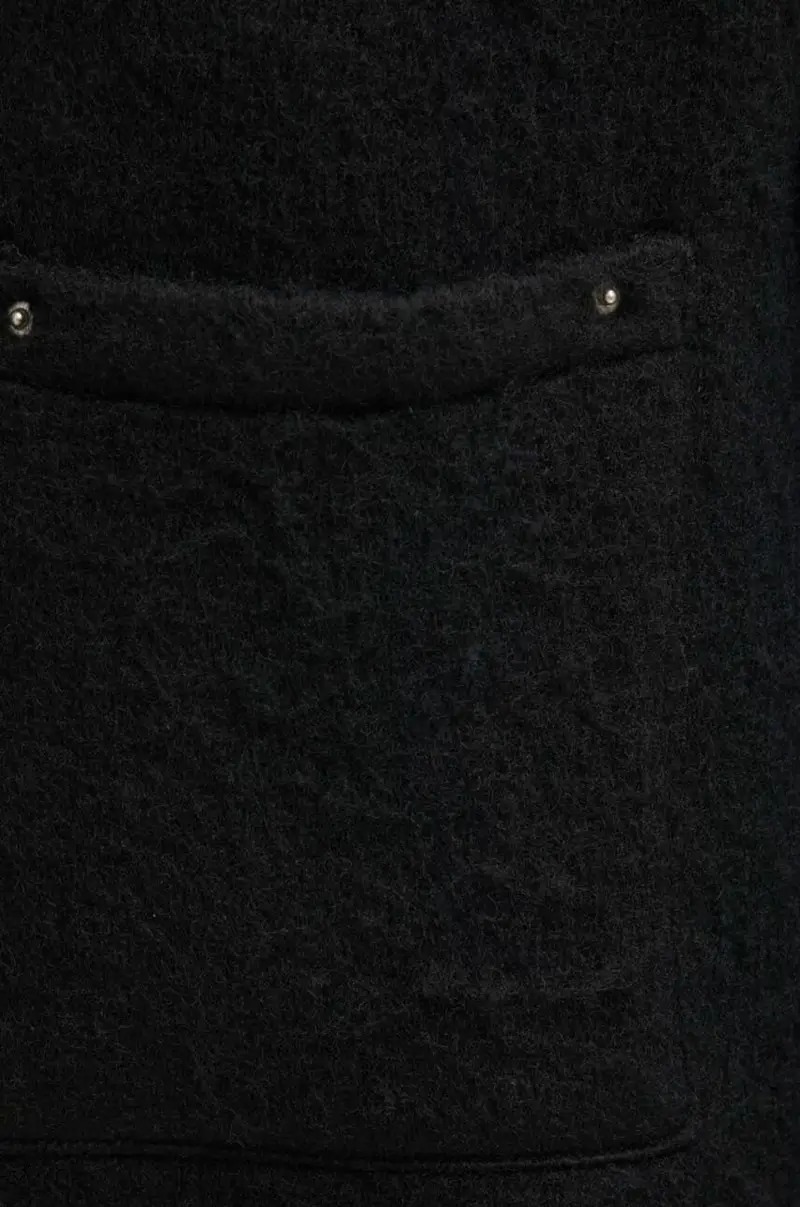 giacca in lana colore nero 3010-14242 miniatura 5