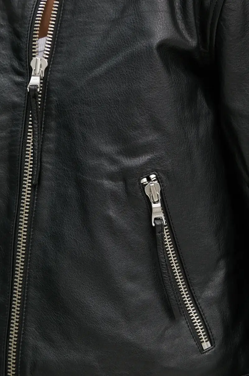 giacca in pelle donna colore nero 3444-16015 miniatura 5