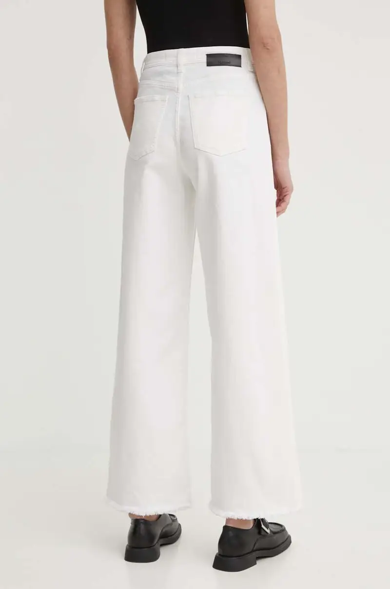 Won Hundred Jeans Donna Bianco 3576728 miniatura 3