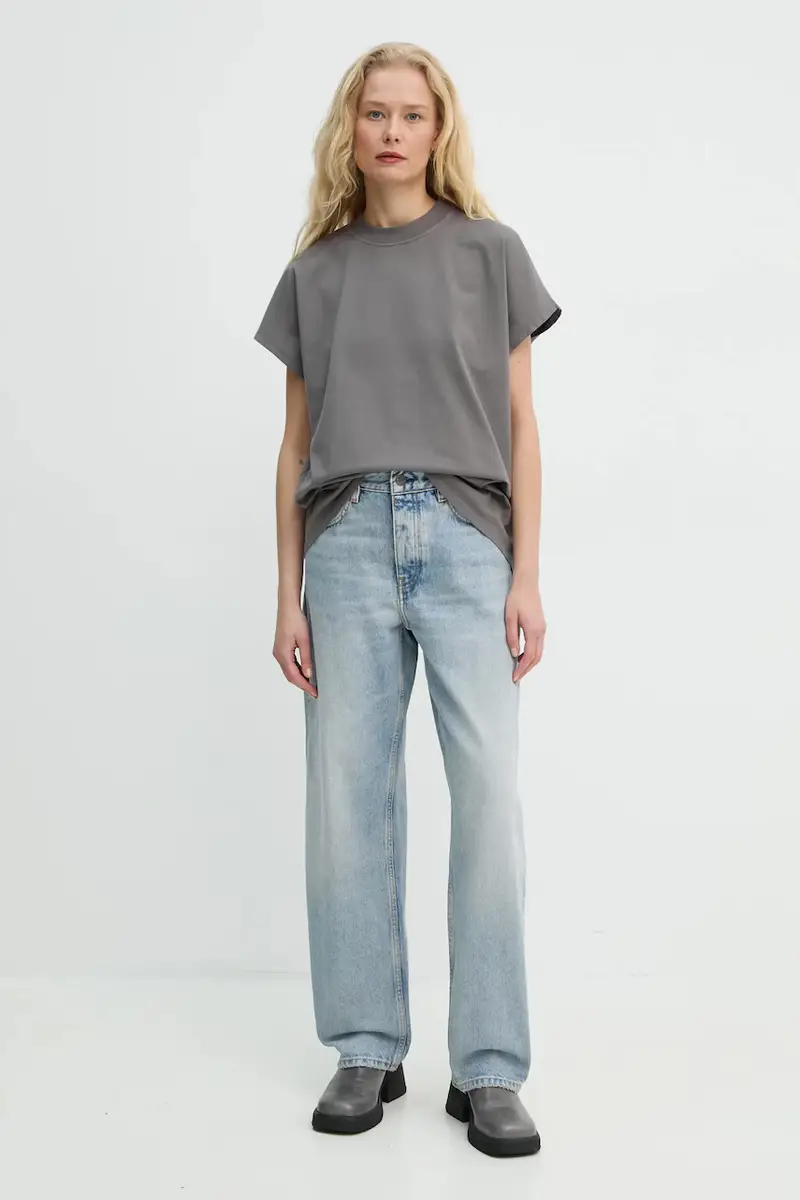 Won Hundred Jeans Donna Blu 3312276 miniatura 2